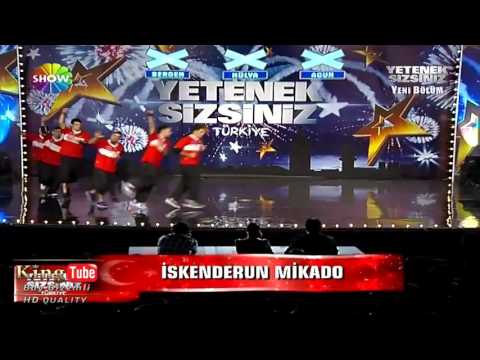 Yeteneksizsiniz türkiye iskenderun mikado (Turkish got talend break dance show whit marmaris bboys)