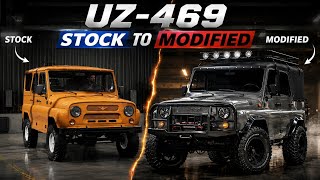 UZ-469 STOCK TO MODIFIED 🔥 | Car Parking Multiplayer 2 | INSANE OFF-ROAD BUILD!