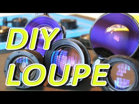 Best Jeweler's Loupe I made - YouTube