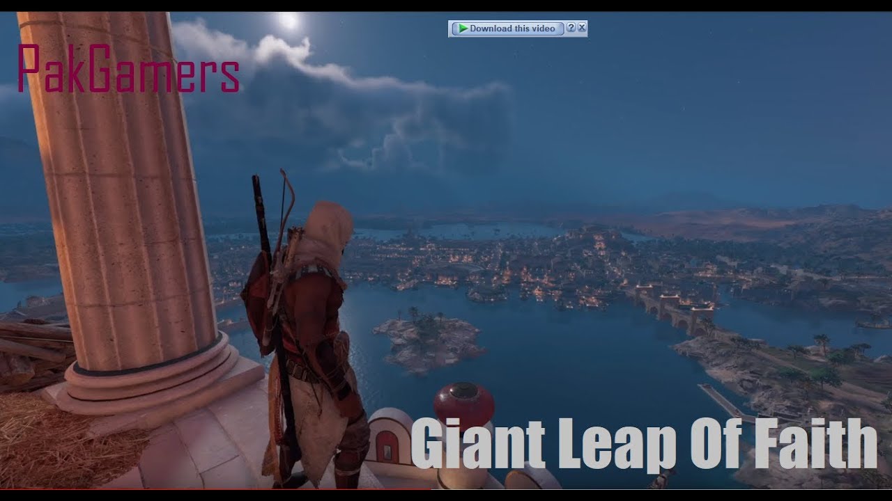 Assassin's Creed Origins : Giant Leap Of Faith - PS4 Pro | PakGamers