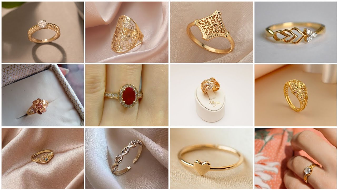 beautiful ring💖💗 | Rings for girls, Gold ring designs, Fashion rings