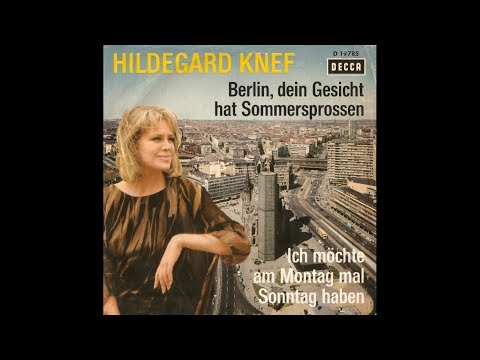 Hildegard Knef - Berlin, dein Gesicht hat Sommersprossen (1963)