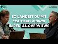 Mit YouTube Videos In Den AI Overviews Landen Mit Niklas Buschner Radyant OMR Education Podcast