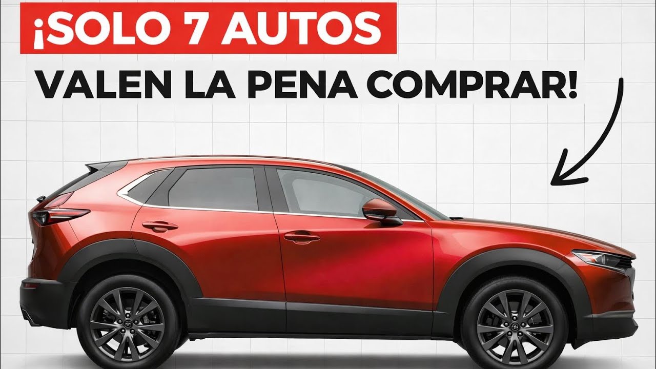 LOS ÚNICOS 7 COCHES que SÍ VALEN la pena en 2025 (y NO son europeos)