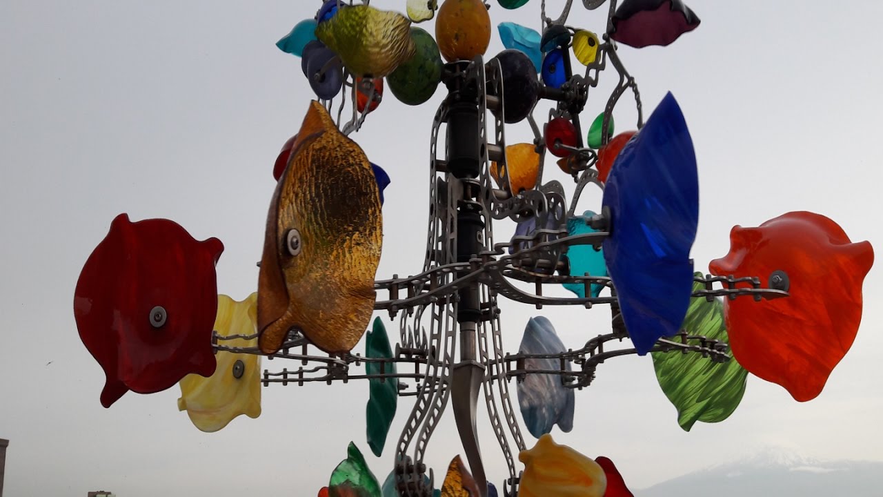 Kinetic Sculpture by Andrew Carson - YouTube