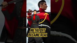 Imagine Metal Bat was real? #short #onepunchman #metalbat #reallifeanime