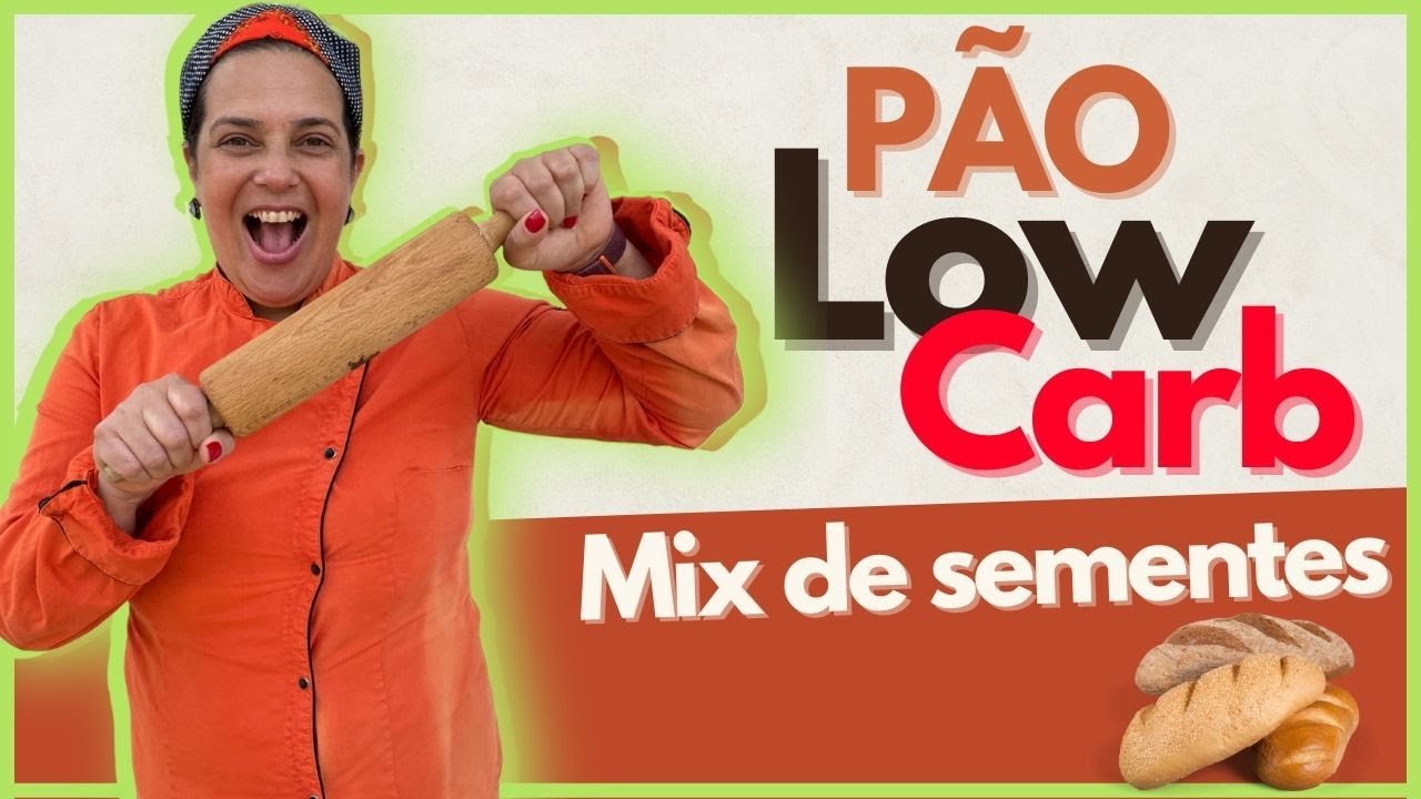 PÃO 🥖 LOW CARB - MIX DE SEMENTES {RECEITA}