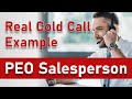 A Real Cold Call Example From a PEO Salesperson