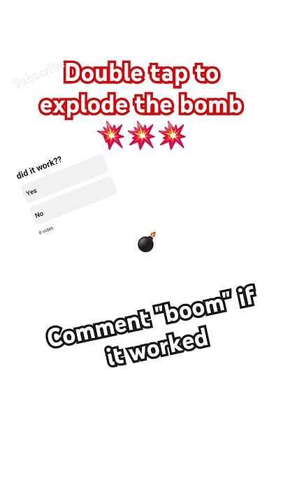 Did it work? | #funny #trending #viral #explotion #bomb #Boom #shorts #poll #likeandsubscribe #cool