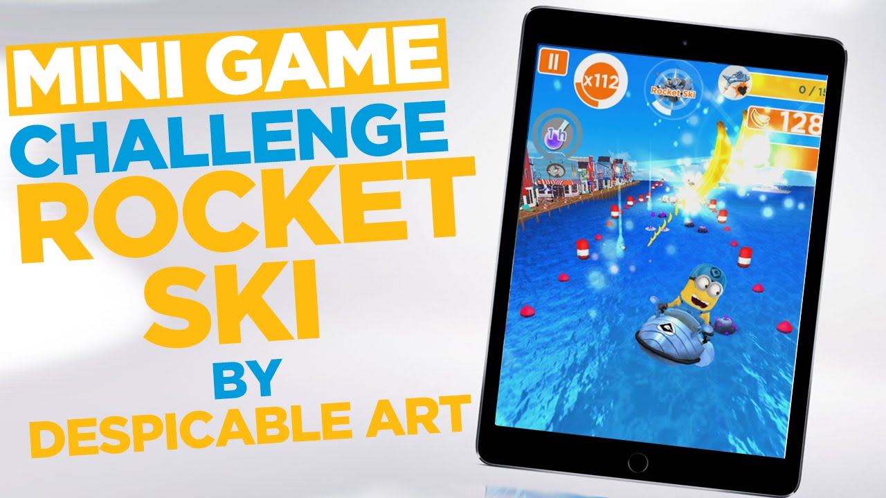 Fans' Videos: Rocket Ski Mini Game by Despicable ART