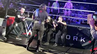 Roman Reigns entrance #WWEParis