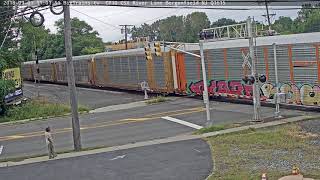September 1 2018 11:01 sb auto rack CSX 5354, 3 Q234