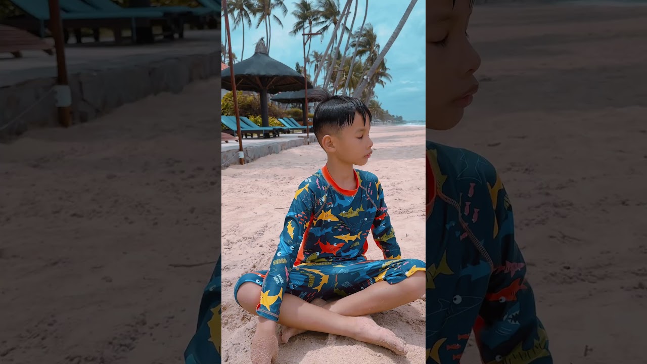 He draws heart for mom 🥺💕💙 