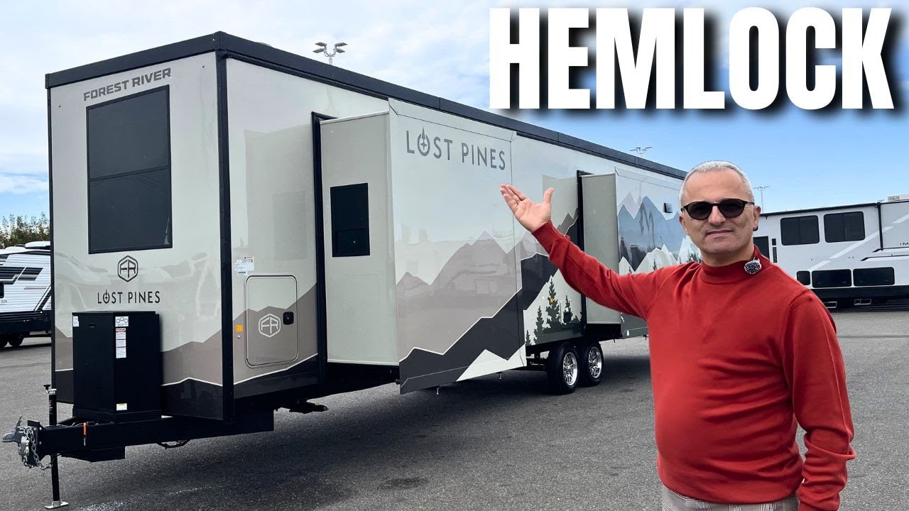 Трейлер Airbnb в стиле домика в Лост-Пайнс!