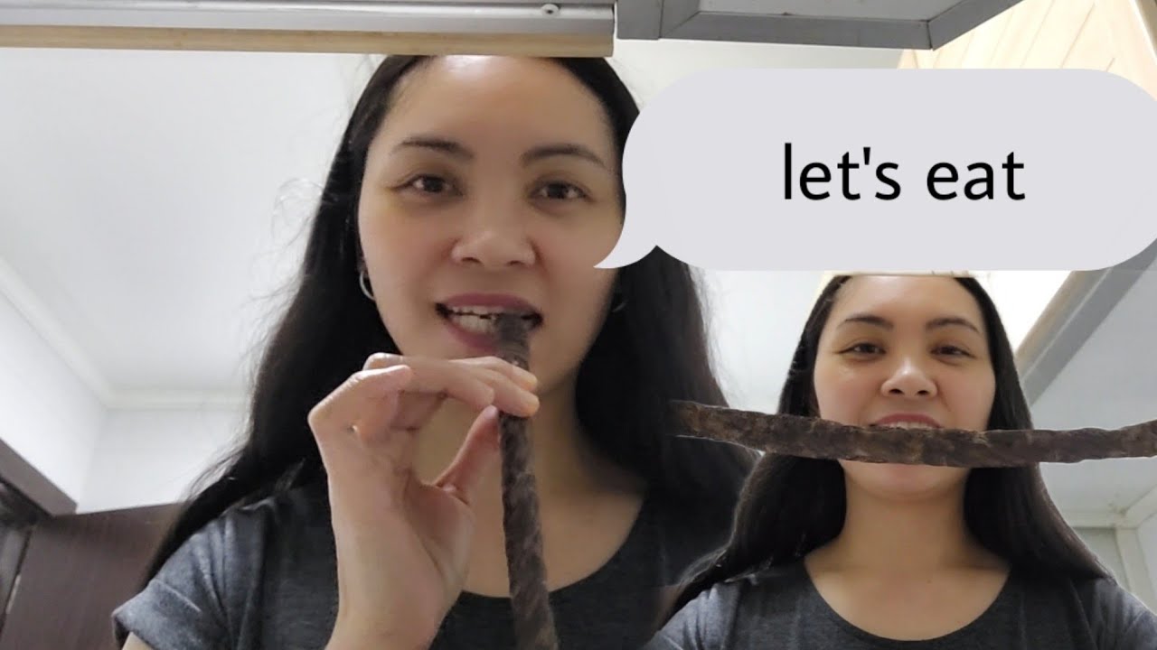 I cooked the biltong and droëwors