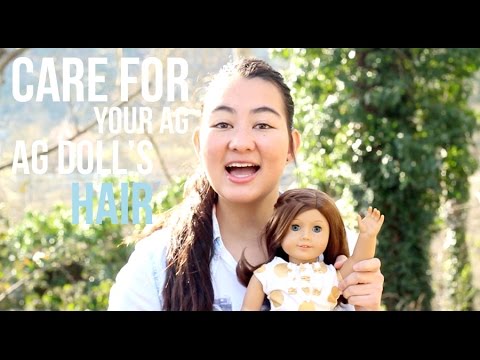 Como cuidar dos cabelos seu American Girl Doll ♡