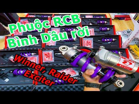 Video [CO XANH SHOP] Phuộc RCB bình dầu rời DB2N dành cho... - youtube