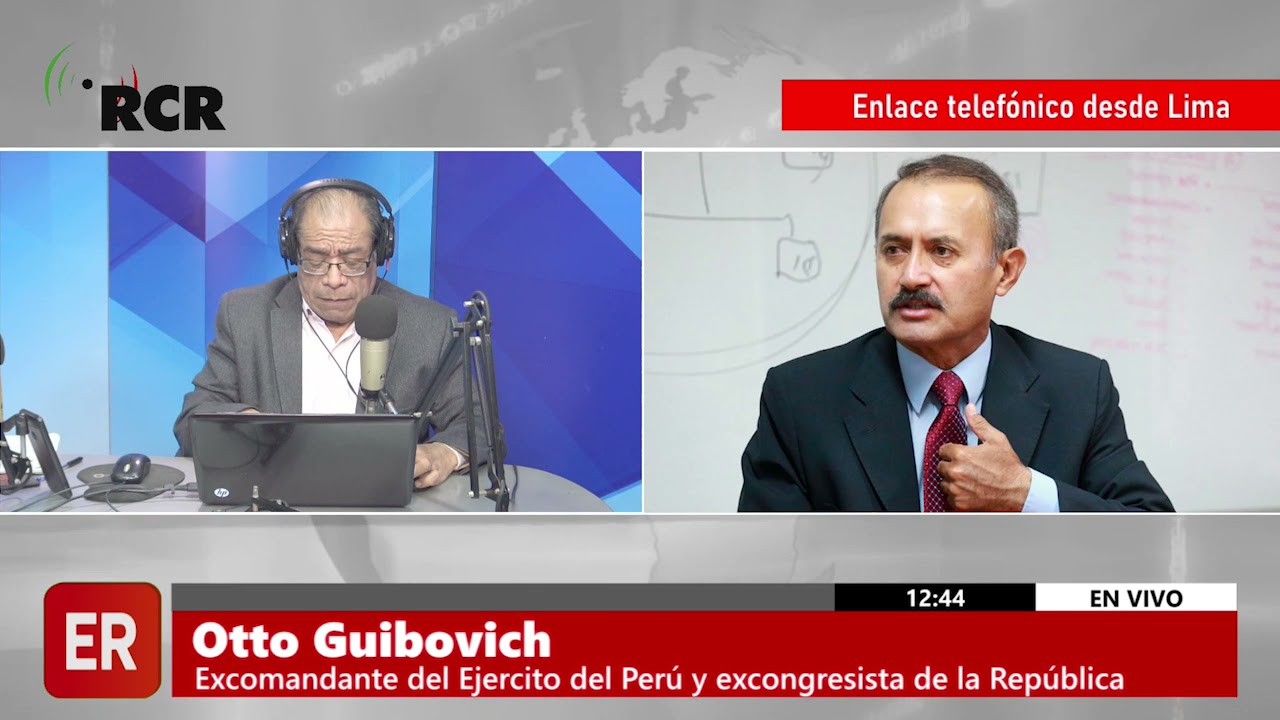 ENTREVISTA A OTTO GUIBOVICH, EXCOMANDANTE DEL EJERCITO Y EXCONGRESISTA DE LA REPÚBLICA