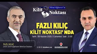 Eski̇ Kağithane Beledi̇ye Başkani Fazli Kiliç Ki̇li̇t Noktasinda Ni̇hat Ağdemi̇ri̇n Sorularini Yanitladi