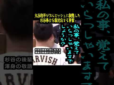 【WBC2023】大谷翔平がダルビッシュに擬態した杉谷拳士を塩対応する事案 #野球