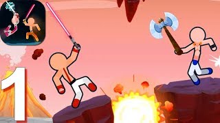 Supreme Stickman Battle Warrior: Duelist Fight - Gameplay Walkthrough Part 1 (Android) screenshot 4