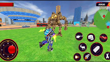 Grand Multi Robot Transform Jet War: Multiple Robot Transformation Game 21 #3 - Android Gameplay