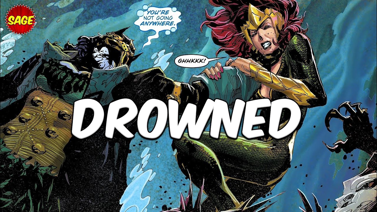 Who is DC Comics "The Drowned?" Evil Batman as a Super-Atlantean