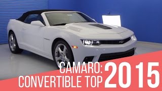 2015 Chevrolet Camaro: Convertible Top screenshot 4