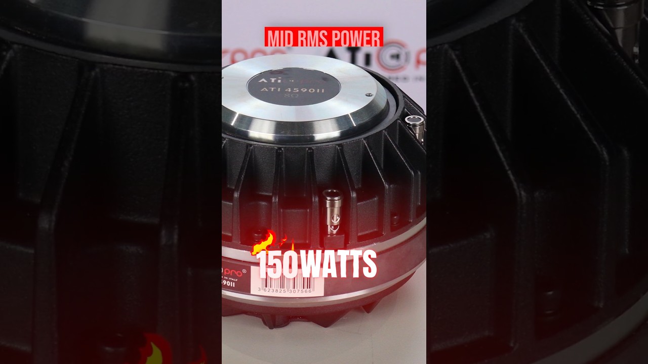 ATI 4590 II Pressure Mid HF Driver provide clarity and reliability for your audio needs_ ATi Pro