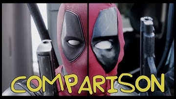 Deadpool Trailer- Homemade Side-by-Side Comparison