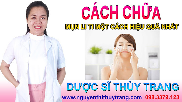 Nguyên nhân dẫn đến mụn đỏ li ti trên mặt