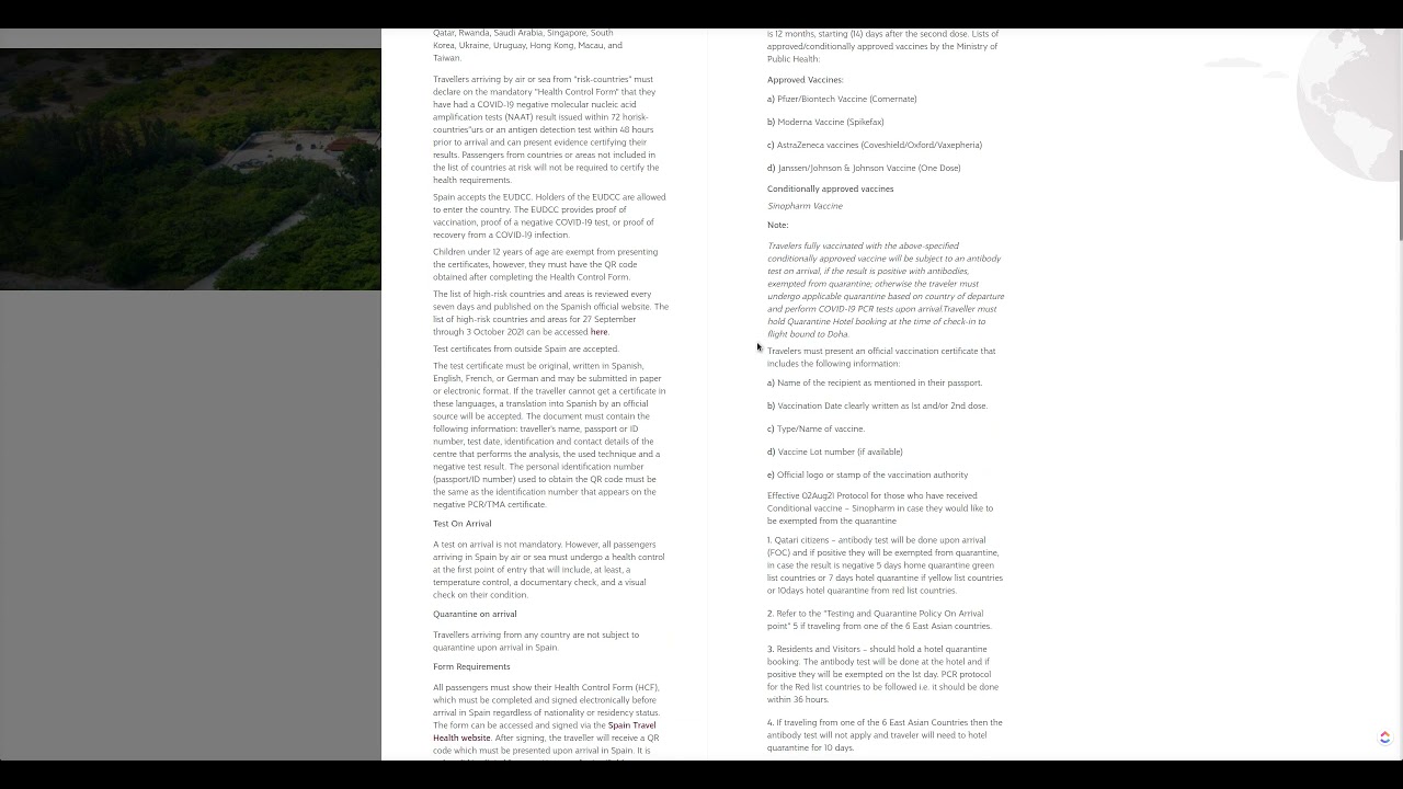 Qatar Airways uses Sitata's Fit to Fly API to enhance their flight search