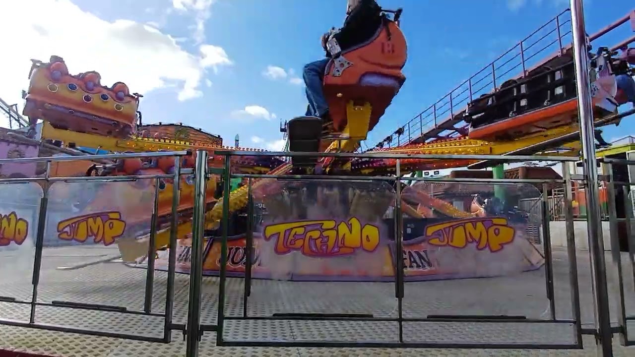 Techno Jump FULL RIDE Footage - Fantasy Island, Ingoldmells