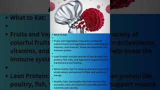 ?What Diet Cancer Oatients Should Eat and what should Not To Eat cancer