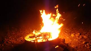 Timelapse Campfire (10 Min in 38 Sec) FYI... Cedar Wood Burns Hot and Clean ππ²