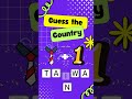 Guess the Country 🌍 Emoji Quiz 🤔 #shorts #quiz #emoji