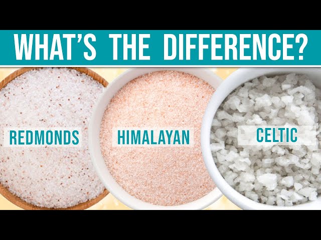 The Difference Between Redmond Real Salt, Celtic, and Himalayan Salt