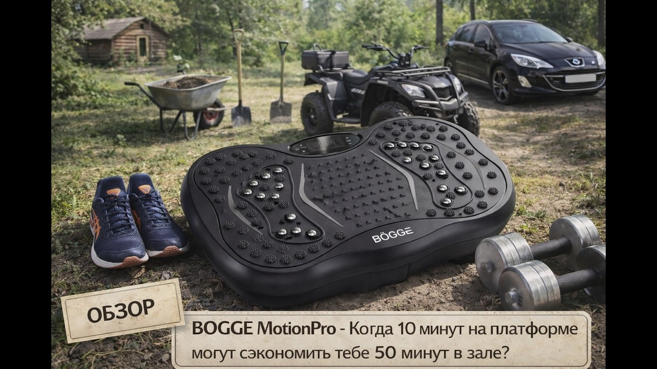 Виброплатформа BOGGE MotionPro — реально работает или просто трясёт? Честный тест