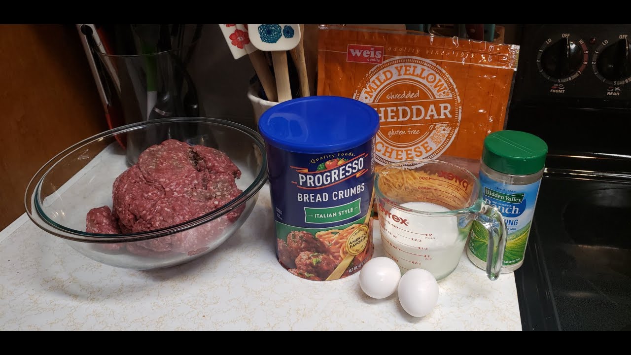 Cook with me: Ranch Meatloaf - YouTube