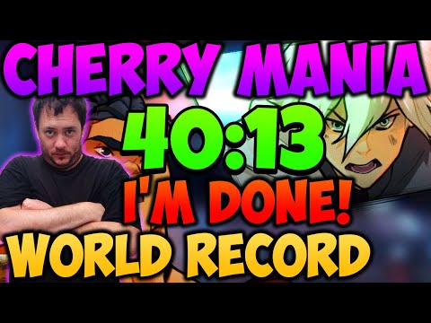Streets of Rage 4 DLC CHERRY MANIA SPEEDRUN 40:13 WORLD RECORD!