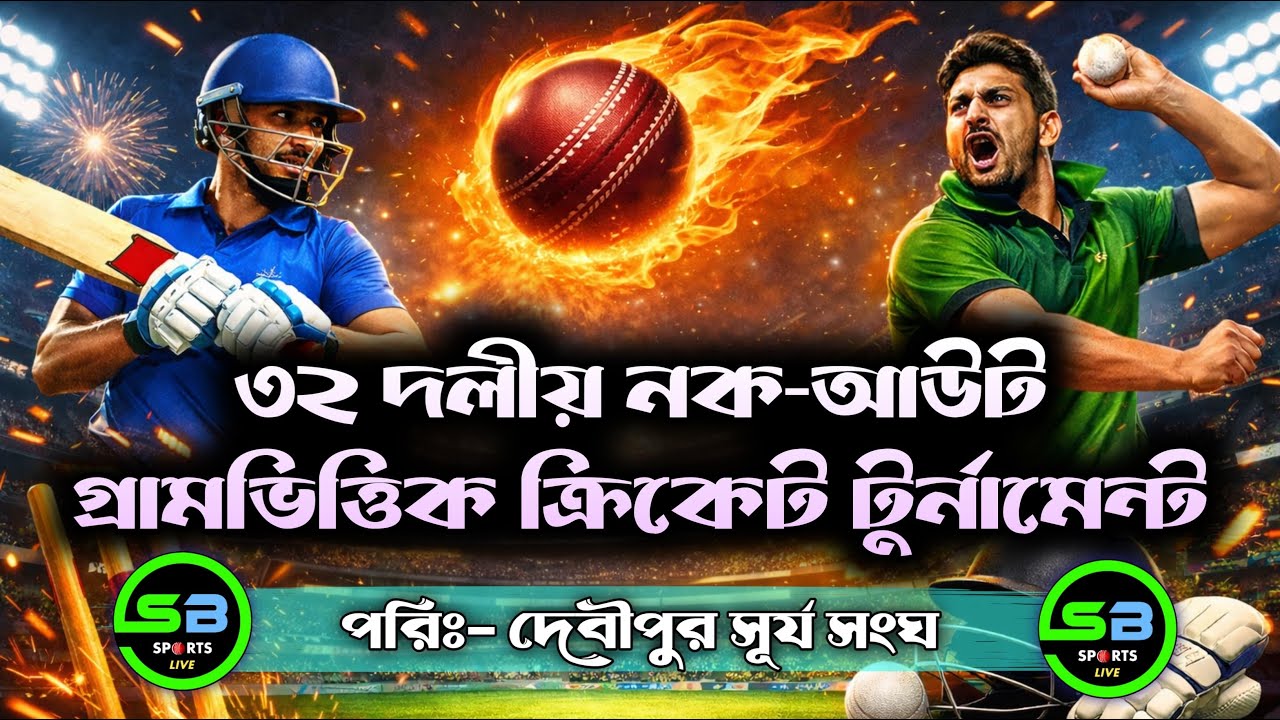 ৩২ দলীয় নক-আউট গ্রামভিত্তিক  গ্রাউন্ড শর্ট ক্রিকেট টুর্নামেন্ট || পরিঃ- দেবীপুর সূর্য সংঘ ||