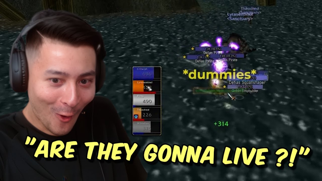 Pikaboo Reacts to Crazy WoW Hardcore Moments