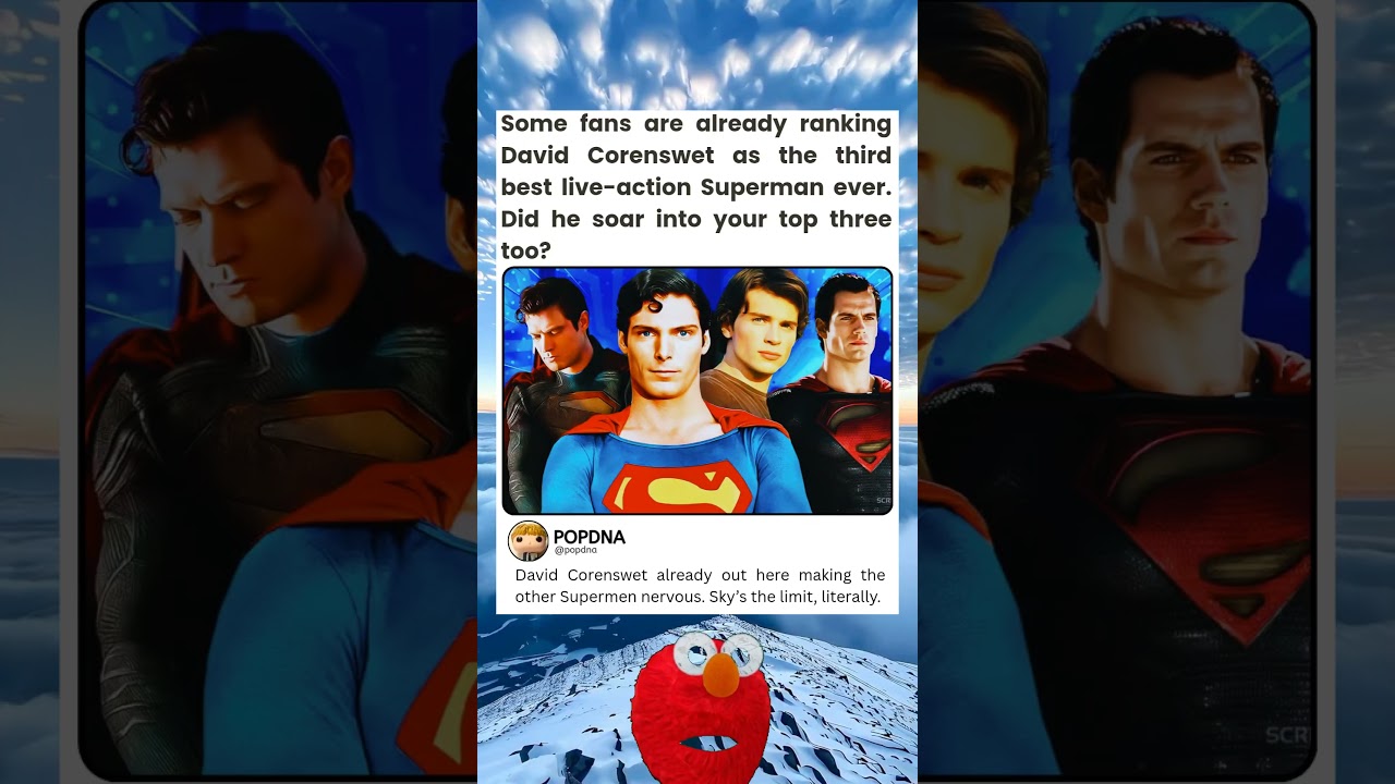 Fans Rank David Corenswet as the Third Best Live-Action Superman - Is He in Your Top 3?