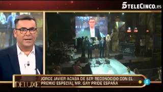 Premio Mr. Gay Pride España 2015 a Jorge Javier Vázquez