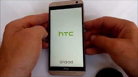 HTC One E9 plus factory reset
