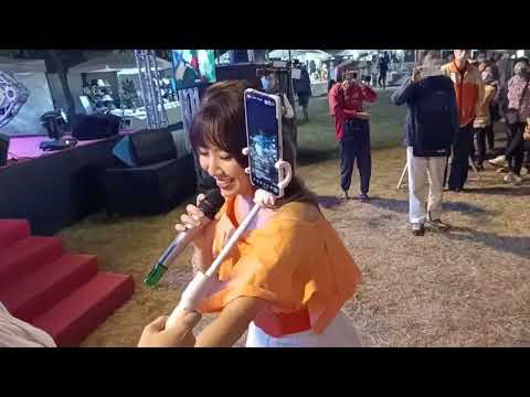 2022/11/5在台南市大新營嘉年華活動晚會蘇宥蓉唱（心若下車）