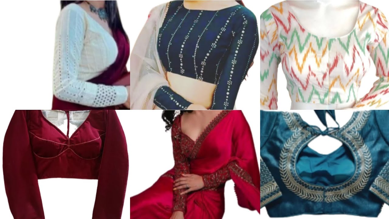 latest full sleeves blouse images ll full sleeves blouse design ll