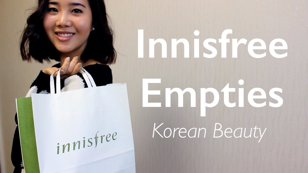 Innisfree Empties Review YouTube