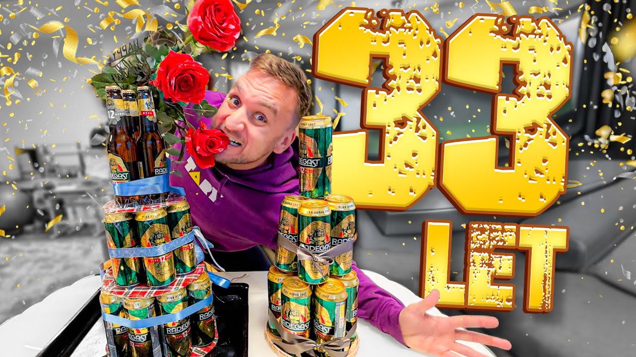 OSLAVA MÝCH 33. NAROZENIN!