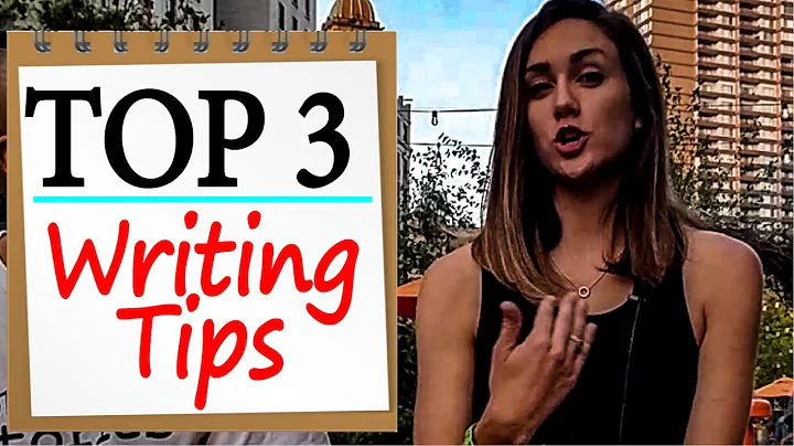 Top 3 Writing Tips to improve your novel - with Sa...